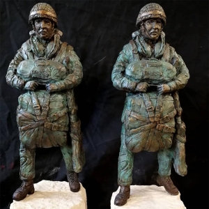 Two Airborne Maquettes by artist Amy Goodman ready to go