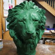 Lion by Pleased to be starting work on the second lion by artist Geoffrey Lignon